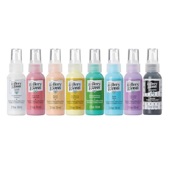 Plaid® Gallery Glass® Pastels Stained Glass Painting Kit